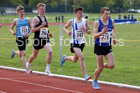 Mens under-17s 1500, 2019 North Eastern Track and Field Champs., Middlesbrough. Photo:  David T. Hewitson/Sports for All Pics